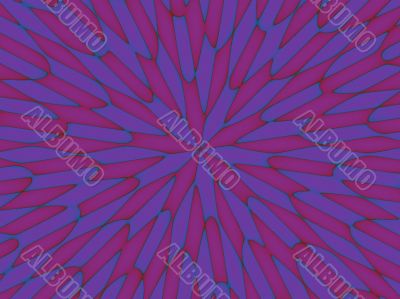 blue and purple boat race