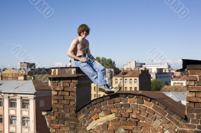 Between heaven and earth