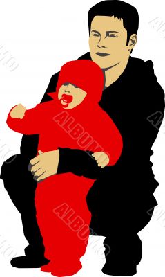Father and his child