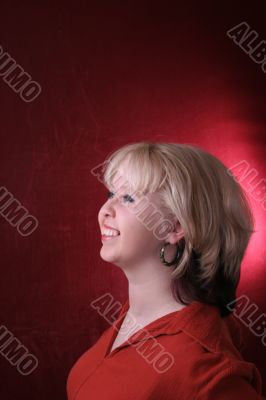 shine young girl