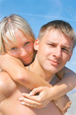 young couple portrait