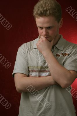 pensive
