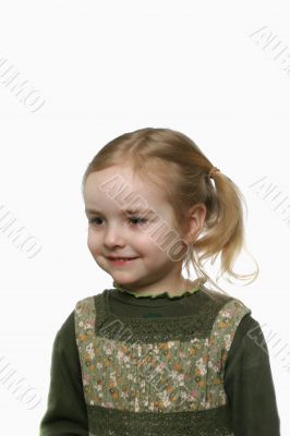 girl smiling