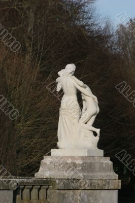 Sculpture in Fontainebleau