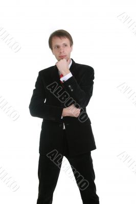 thinking man