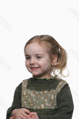 girl smiling