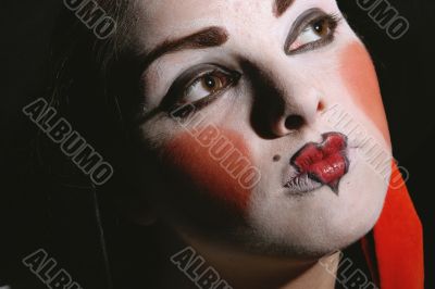 clown face