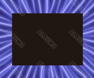 Abstraction neon frame