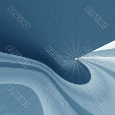 Abstraction picture with star