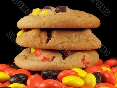 Stack of Three Cookies