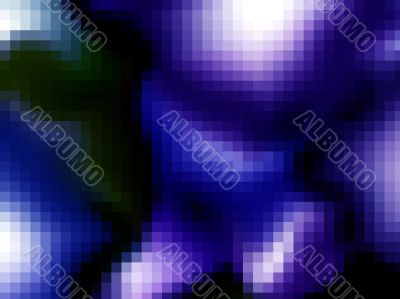 pixelated salad