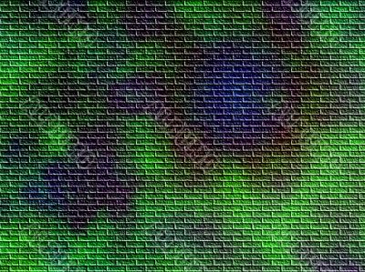 coloured wall