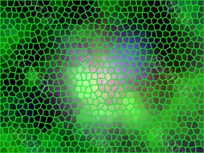 green honeycomb tiles