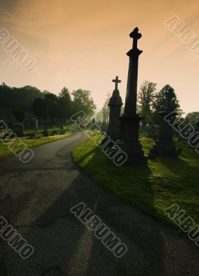Cemetery Silhouettes