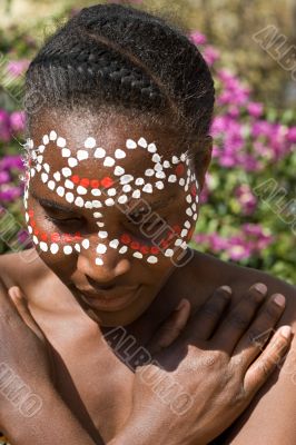Tribal face