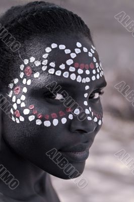 Tribal face