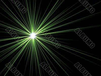 big green sparkle