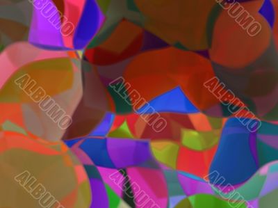interlocking colours