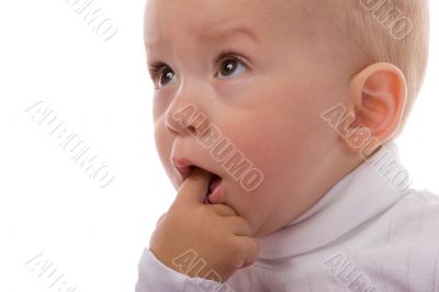 surprised baby