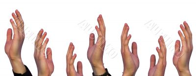 help metaphore - many hands -