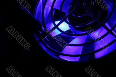 Abstract Blue Cooler