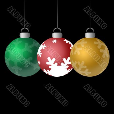 Shiny Ornaments Three