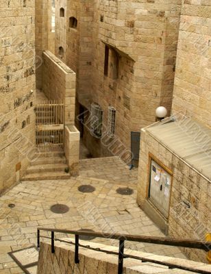 A street in the old city jerusalem