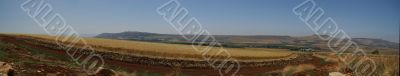 Galilee landscape panorama