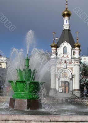 Chapel and the fountain