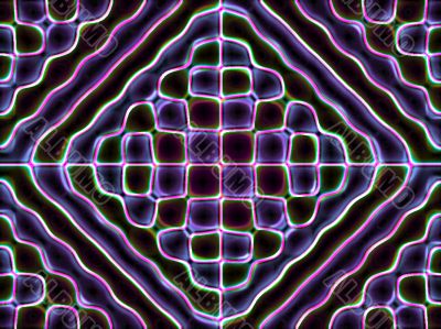 neon glow quilting