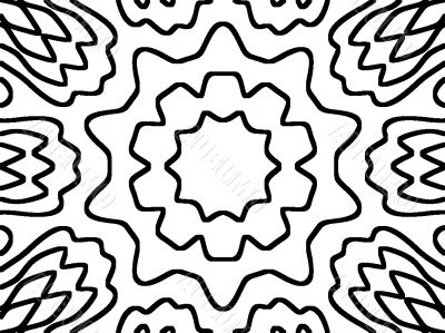 black and white edges