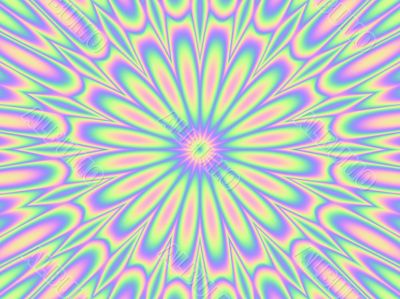psychadelic flower