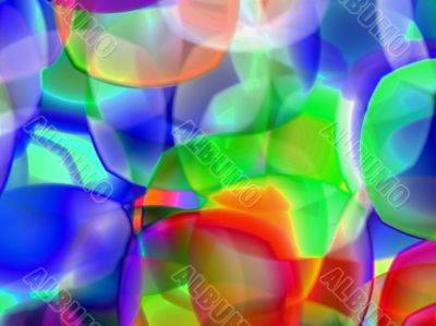 glass colour abstract