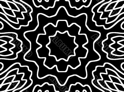black and white cogwheel