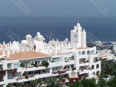 Hotel near ocean