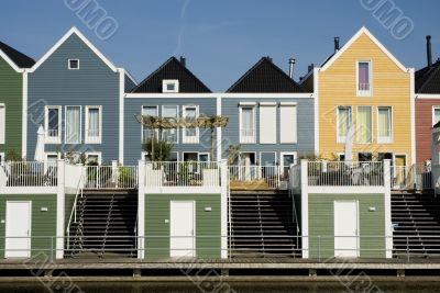 Wooden houses