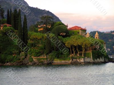 Villa on peninsula