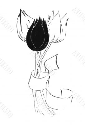 bunch of flowers
