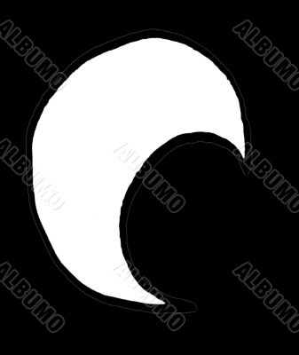Crescent moon