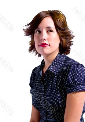 Young Adult Woman Isolated