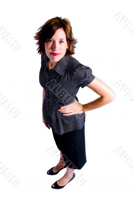 Young Adult Woman Isolated