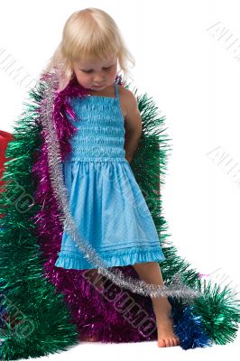 little Christmas girl