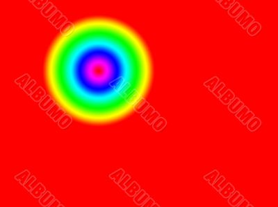 spectrum and red