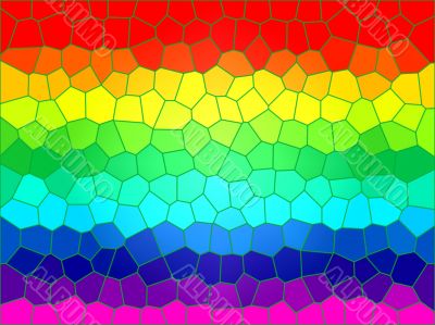 crystal rainbow graphic