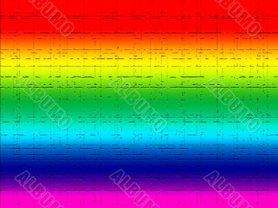 tiled rainbow graphic