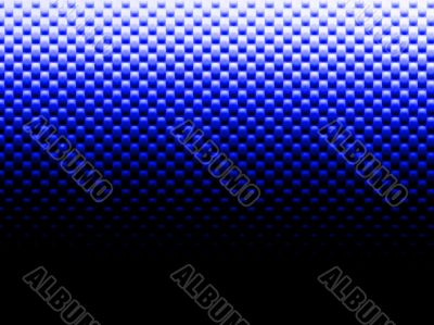 blue gradation through glass