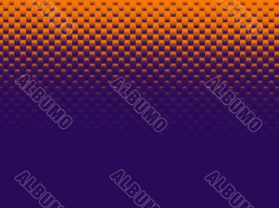 orange and blue effect