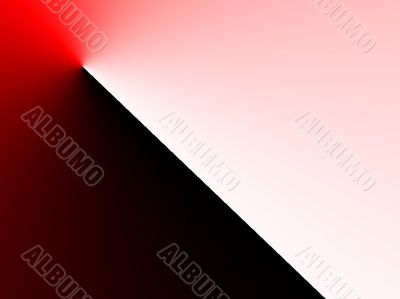 red fold graphic