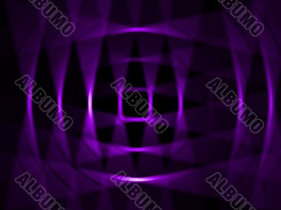purple diffraction
