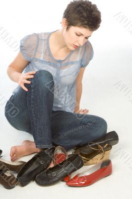 All this shoes!
